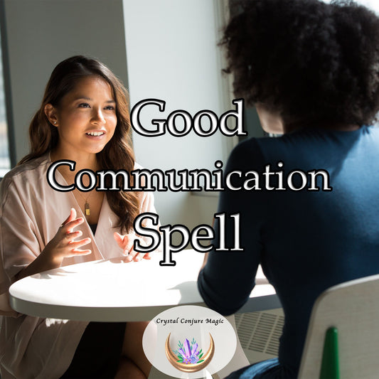 Good Communication Spell magical manifestation of understanding, a silent pact between two hearts