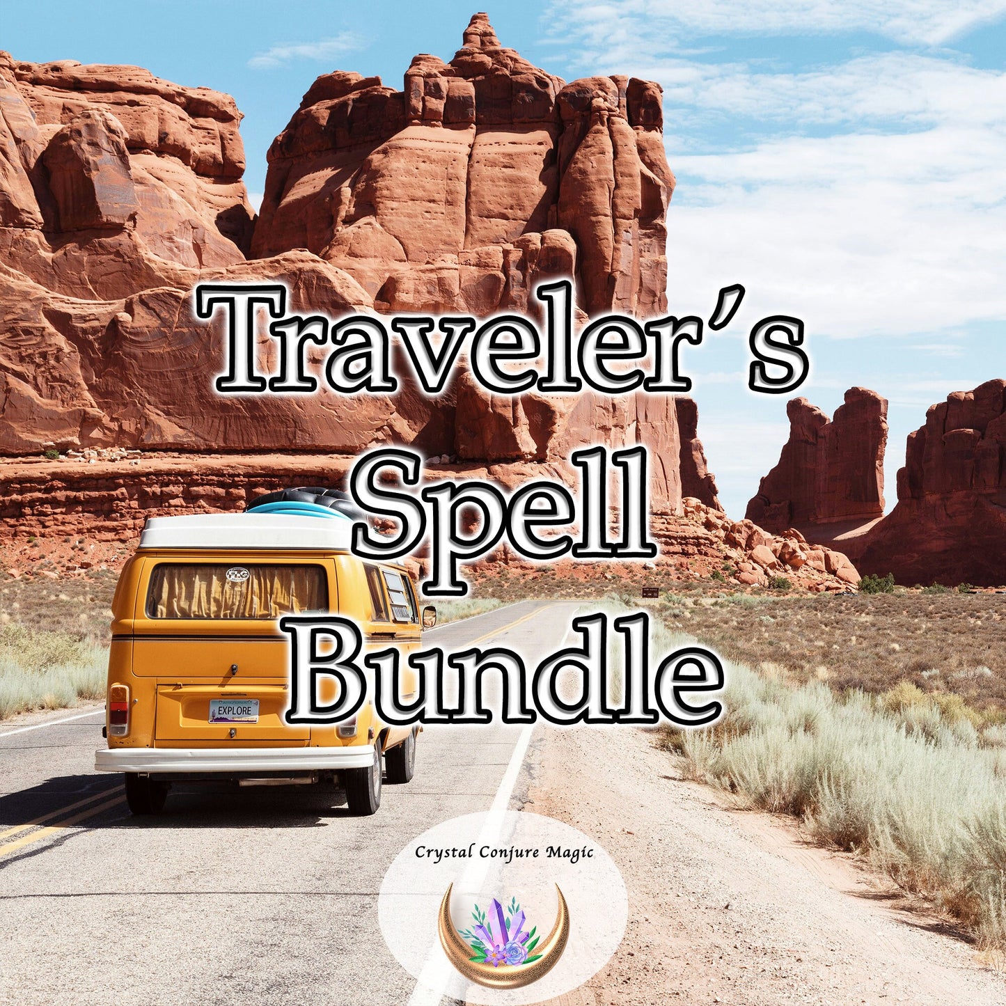 Traveler’s Spell Bundle - soul-stirring journeys that change you, embracing the unknown and finding yourself