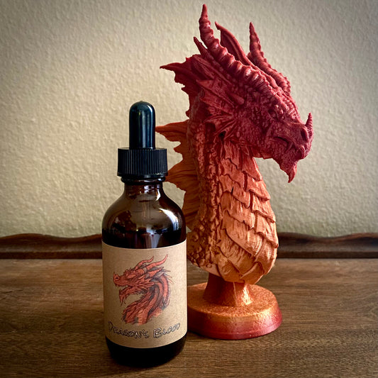 Dragon's Blood Spell Power Up -Harness the mythical energy of the Dragon to bring your spell to extraordinary heights of potency.