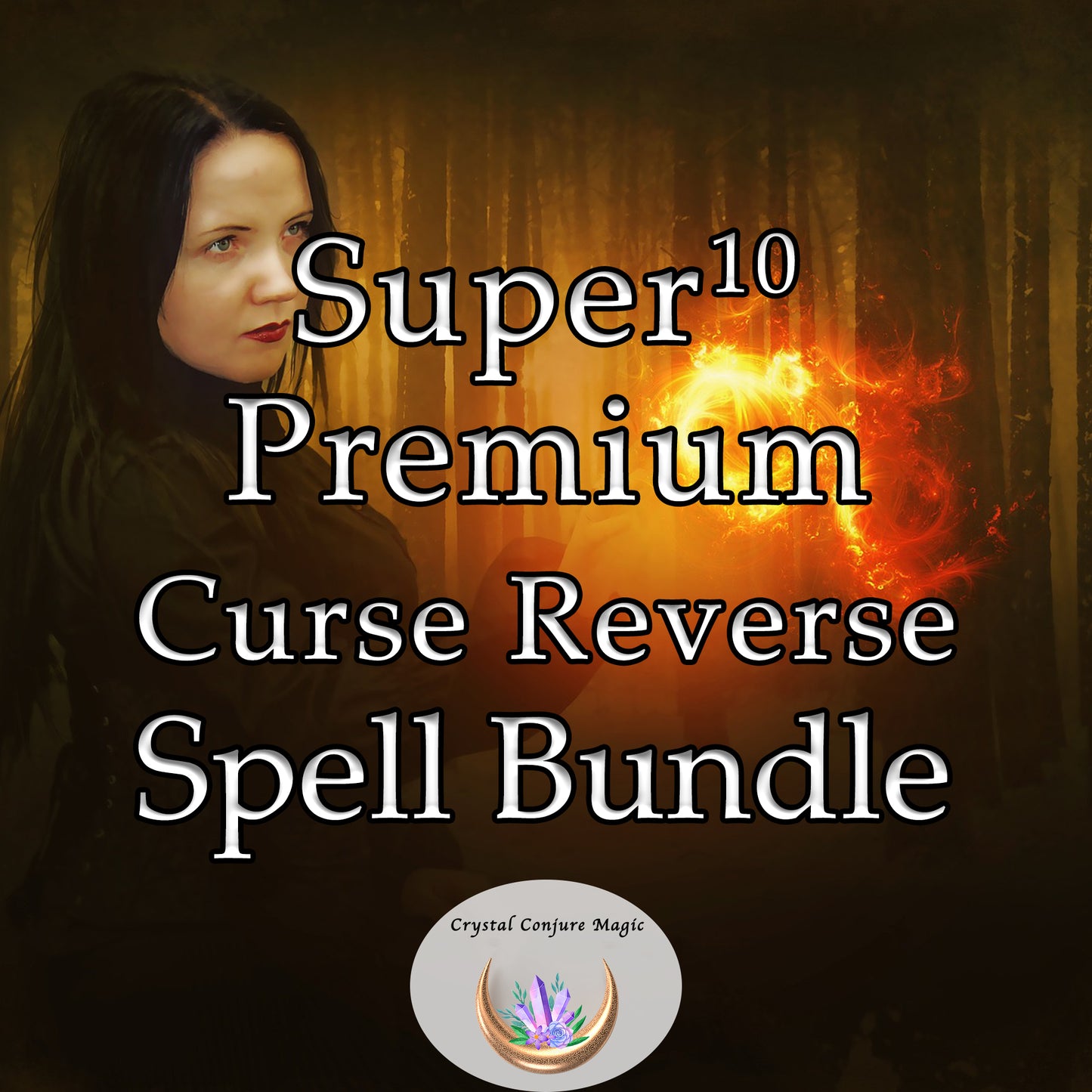 Super 10 Premium Curse Reverse Spell Bundle: Best deal to reverse curses, eliminate hexes, close portals and live in peace