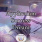 Application Success Dream - align the universe in your favor, attract the perfect job opportunity