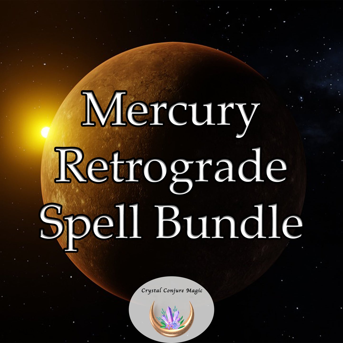 Mercury Retrograde Blocker Spell Bundle  Keep safe from the difficulties & mishaps of Mercury Retrograde