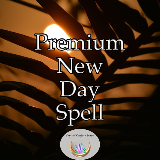 Premium New Day Spell - erase yesterday's worries and begin each morning with a clean slate