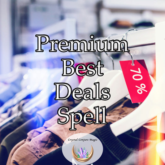 Premium Best Deals Spell - attract the most rewarding discounts and offers to you