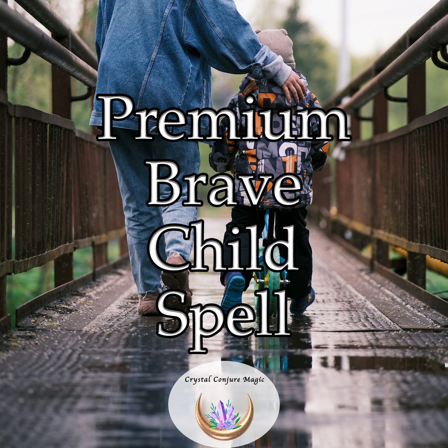 Premium Brave Child Spell - imbue your little one with inner strength and resilience, guiding them through uncertainty