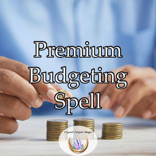 Premium Budgeting Spell - gain clarity on your financial goals and witness the transformation of your budgeting skills