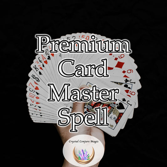 Premium Card Master Spell - transform your ordinary card game skills into extraordinary mastery