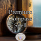 Premium Compass Spell - embark on your journeys with confidence and clarity