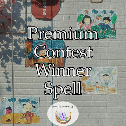 Premium  Contest Winner Spell - weave a net of positive influence around you, amplifying your chances of victory