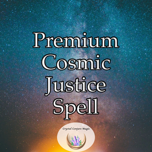 Premium Cosmic Justice Spell - bring balance and righteousness to your life