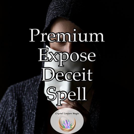 Premium Expose Deceit Spell - break free from illusions and stand strong in your truth