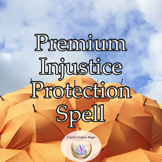 Premium Injustice Protection Spell - a shield from any unforeseen injustices and inequalities