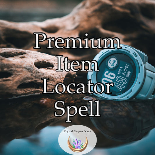 Premium Item Locator Spell - help guide your intuition to uncover the hiding spot of your lost item