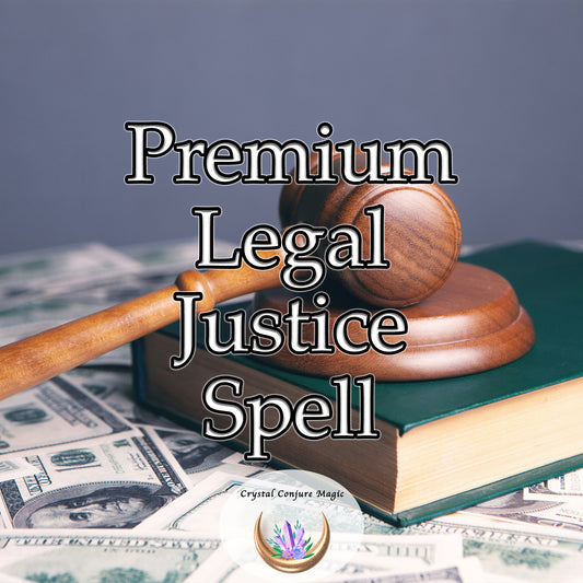 Premium Legal Justice Spell - navigate the complexities of the legal system with confidence