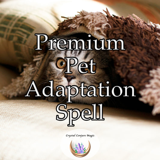 Premium Pet Adaptation Spell - help your beloved pet comfortably adapt to new surroundings