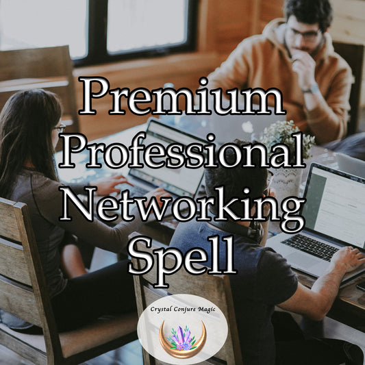 Premium Professional Network Spell - unlock new opportunities and expand your professional reach