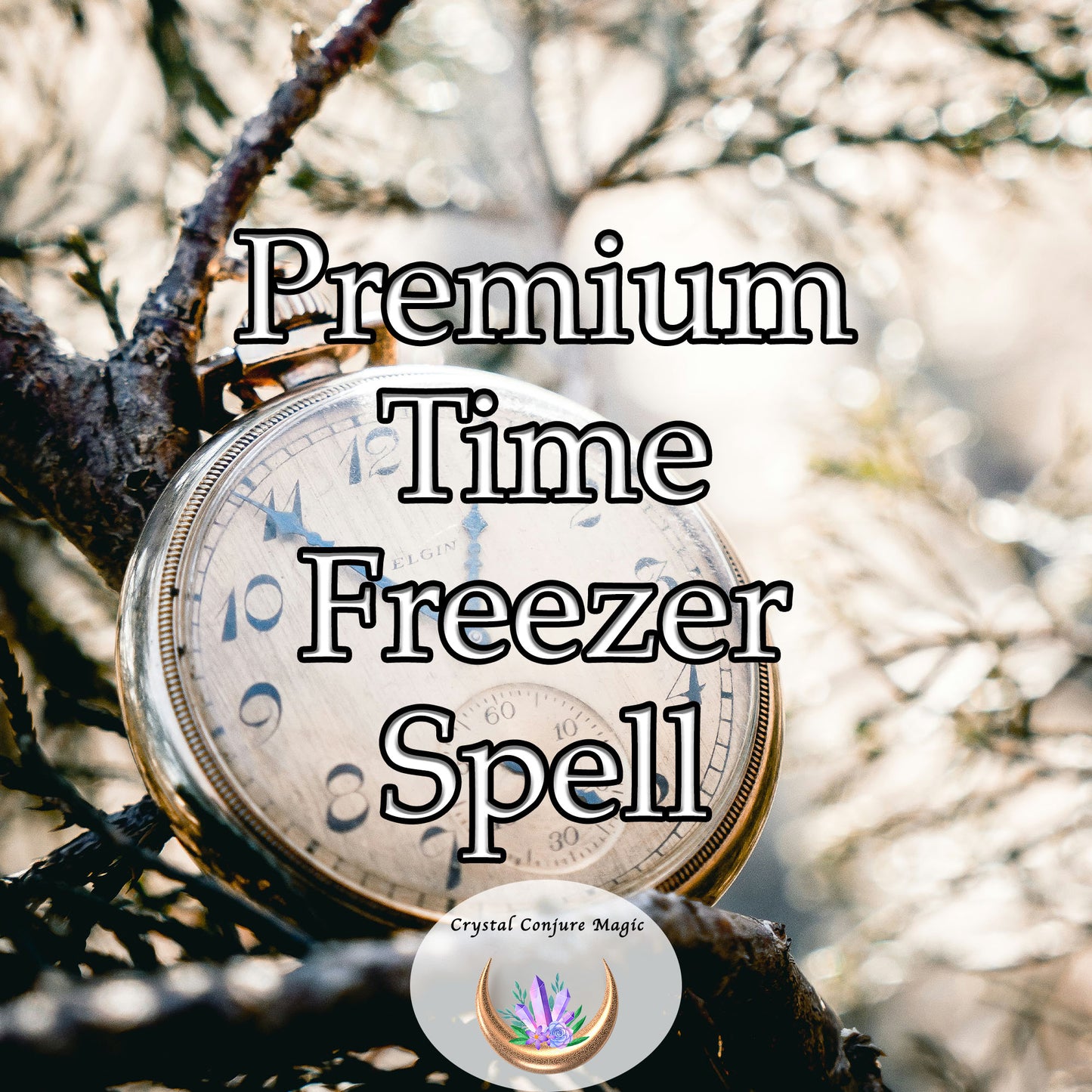 Premium Time Freeze Spell - the world around you will begin to seem to fade into the background