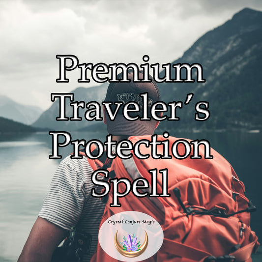 Premium Traveler’s Protection Spell - a shield of power, strength, and security for the journey ahead