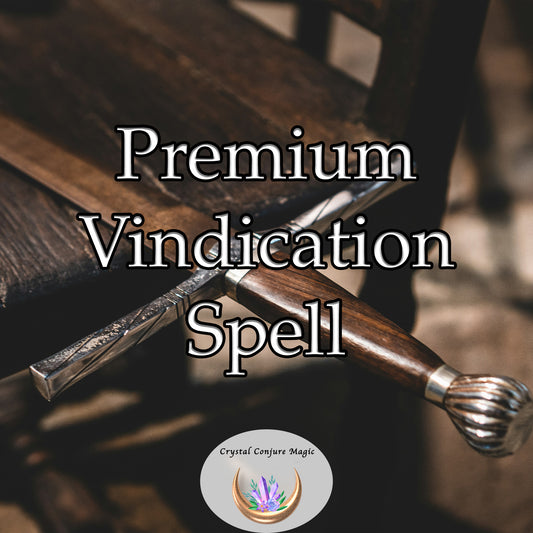 Premium Vindication Spell - right the wrongs and restore balance to your life