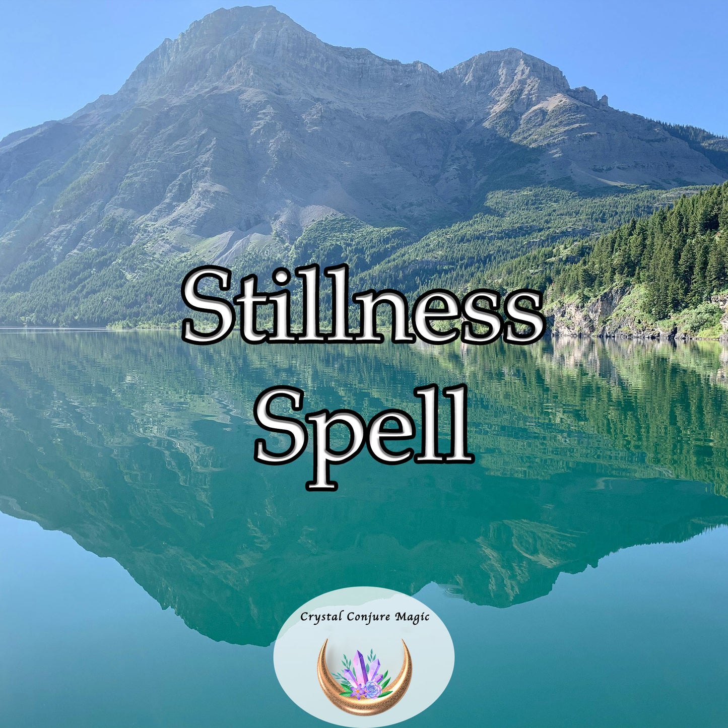 Stillness Spell - a gentle respite, guiding you into a state of profound calm and tranquility