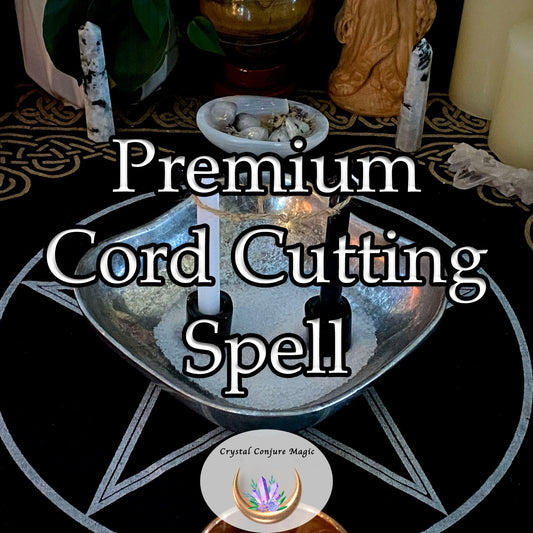 Premium Cord Cutting Spell - Unbind, release, break ties, banish that unwanted person or circumstance from your's or a loved one's life