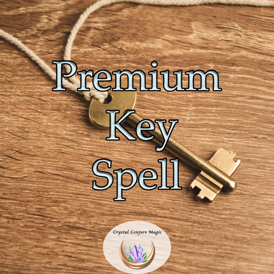 Premium Key Spell - open the locks that bind you and free your spirit to soar to the heights of your wildest dreams