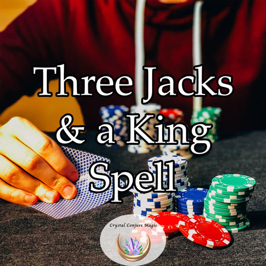 Three Jacks & A King Gambler's Luck Spell - start your winning streak now!