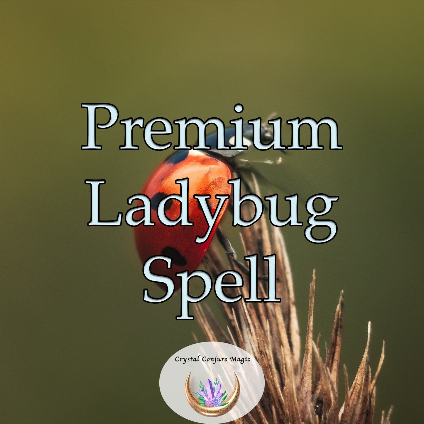 Premium Ladybug Spell - an enchantment to infuse your life with good fortune, protection, and healing and guide you towards the right path