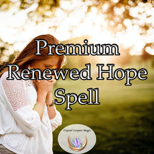 Premium Renewed Hope Spell - Banish despair and hopelessness, reignite your soul's flame