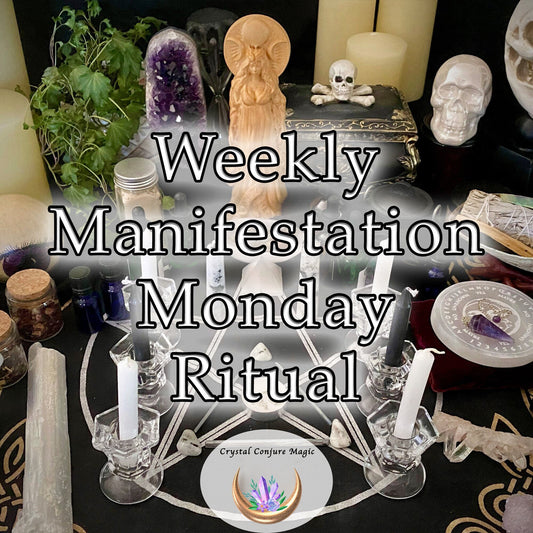 Manifestation Monday Weekly Ceremony - Experience the incredible power of manifestation, customized to your desires