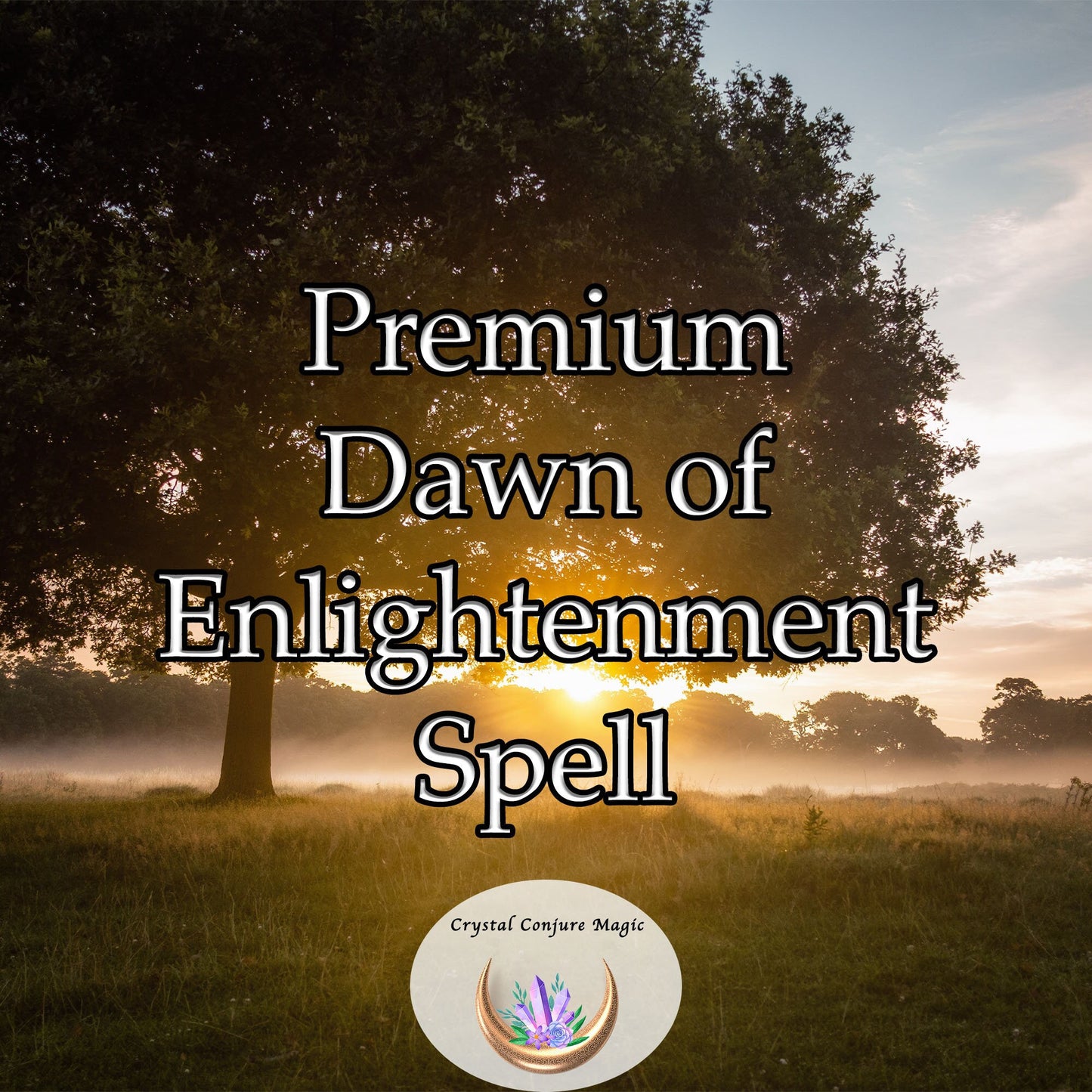 Premium Dawn of Enlightenment Spell - ignite the wisdom within you, catapult yourself into infinite insight and understanding.