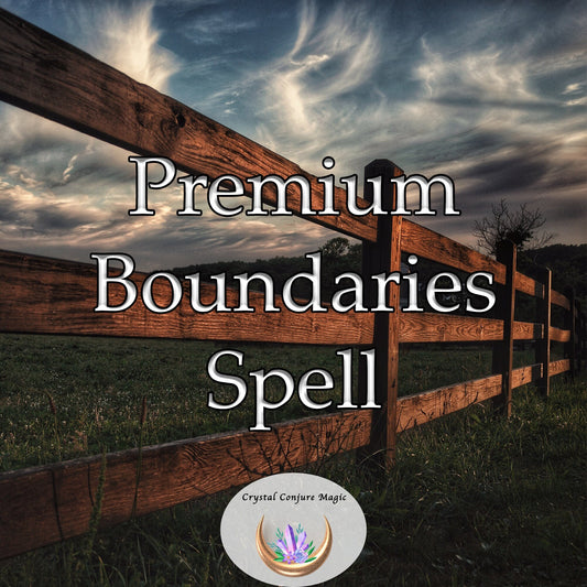 Premium Boundaries Spell - effectively keeping intruders at bay and preventing unwarranted invasions of your personal life.