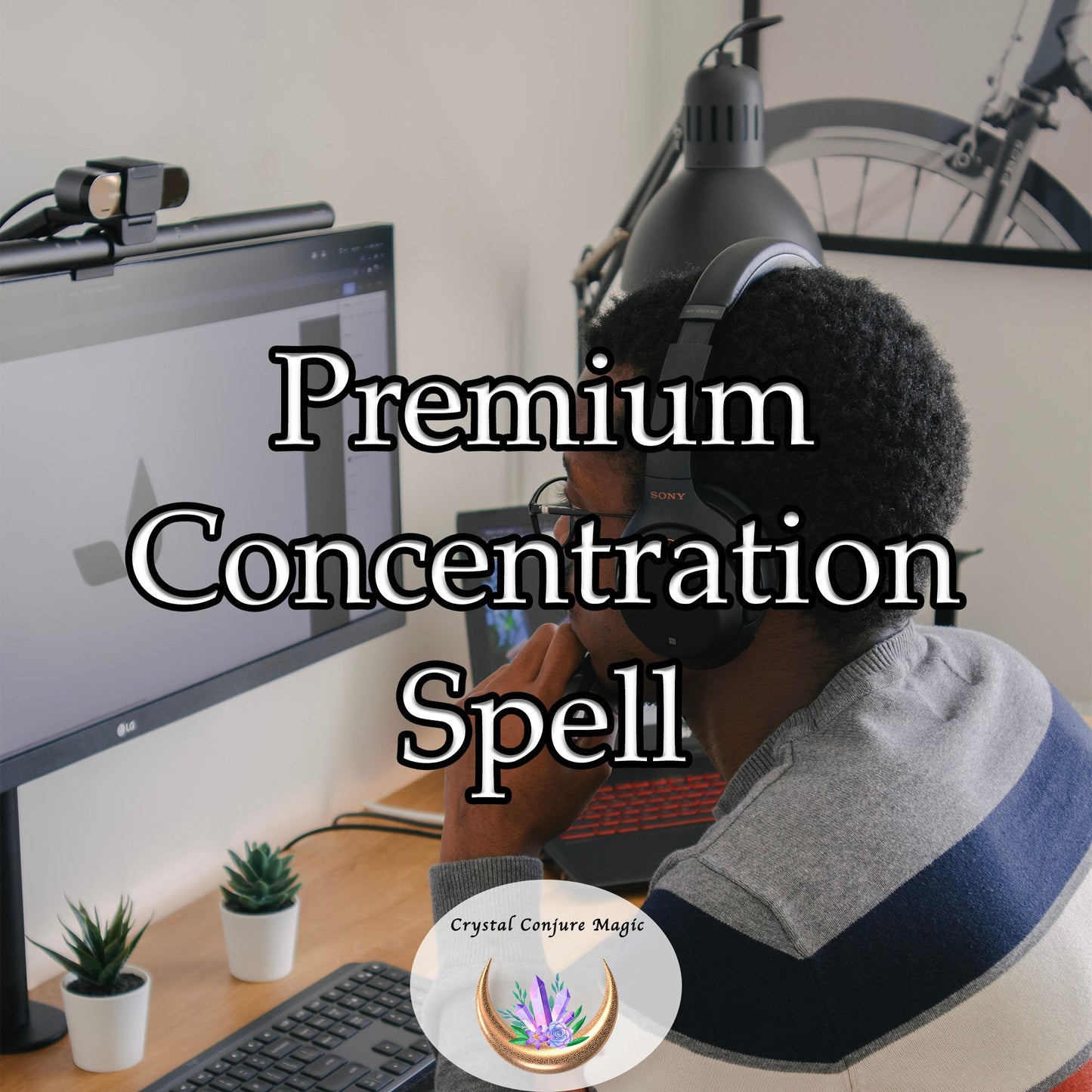 Premium Concentration Spell - sharpen your focus and clear mental clutter