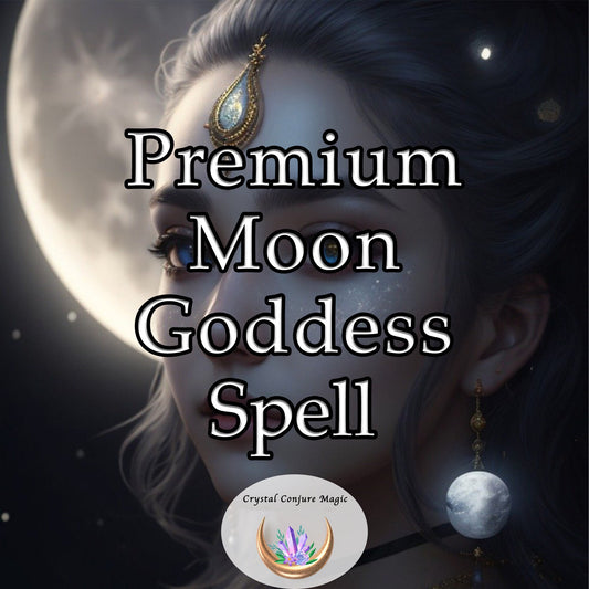 Premium Moon Goddess Beauty Spell - connect deeply with the mystique, beauty, and power of the moon