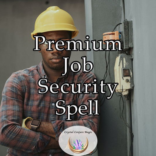 Premium Job Security Spell - Job protection spell - keep the job, and job security you and your family need