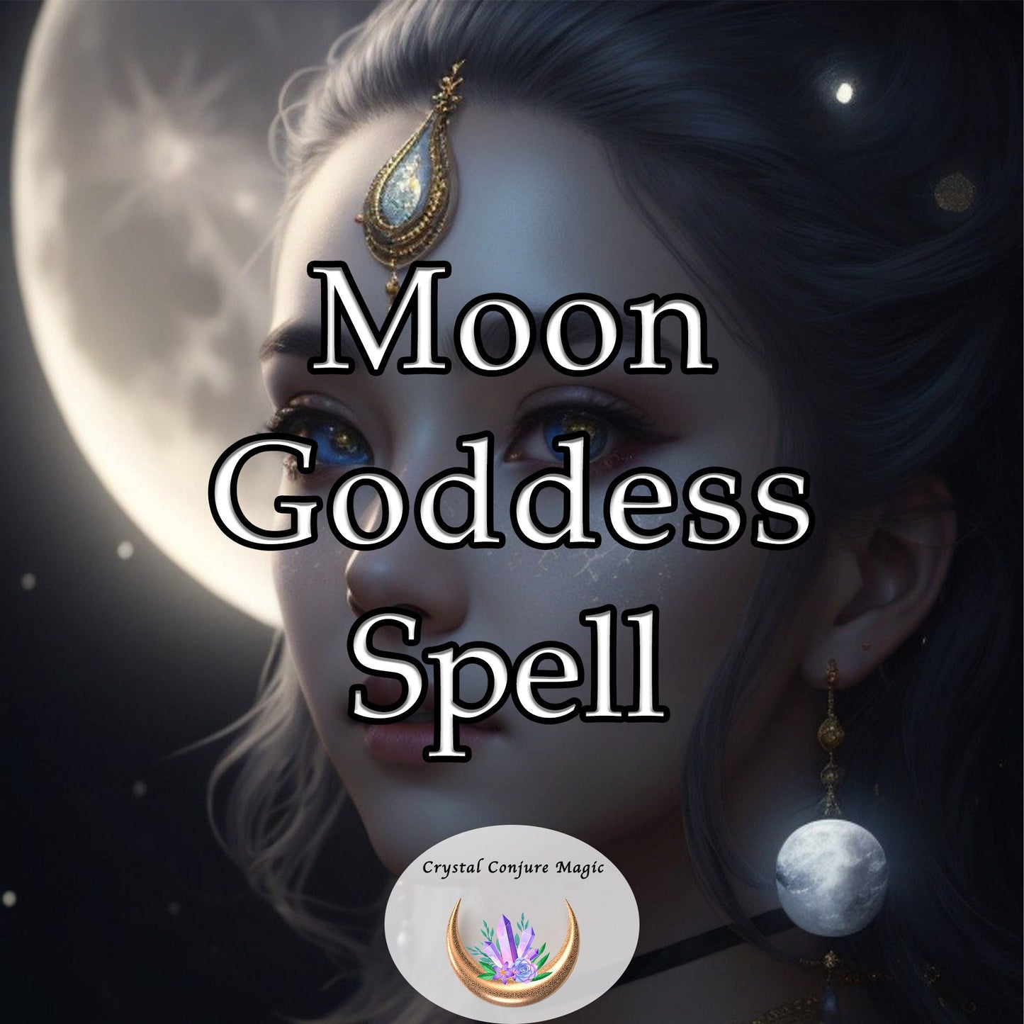 Moon Goddess  Beauty Spell - connect deeply with the mystique, beauty, and power of the moon