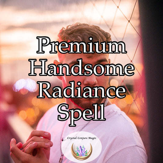 Premium Handsome Radiance Spell - Say goodbye to feeling invisible or overlooked, unlock an irresistible aura of charm and confidence