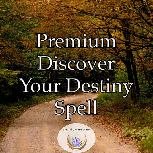 Premium Discover Your Destiny Spell - your golden key to a future filled with limitless potential