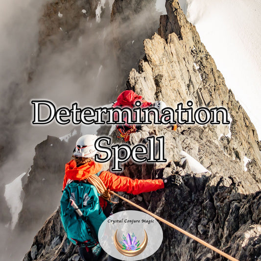 Determination Spell - become a relentless achiever, sparking a relentless fire in your soul that no hurdles can extinguish