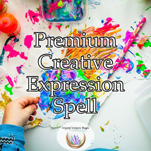 Premium Creative Expression Spell - give voice to your innermost thoughts and to channel the profound beauty that lies within your soul