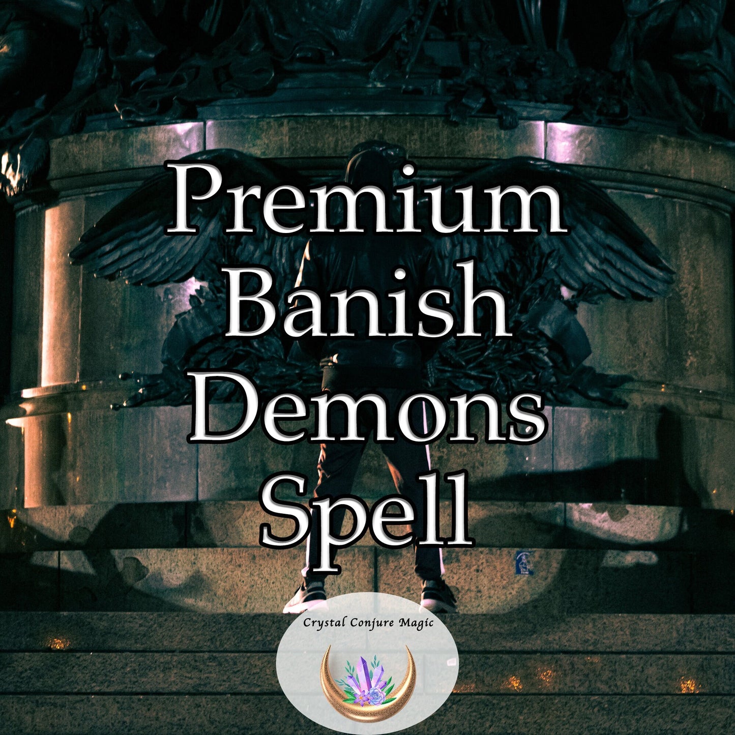 Premium Banish Demons Spell - shatter the chains that bind you to negativity, releasing you to a world of peace, prosperity, and positivity