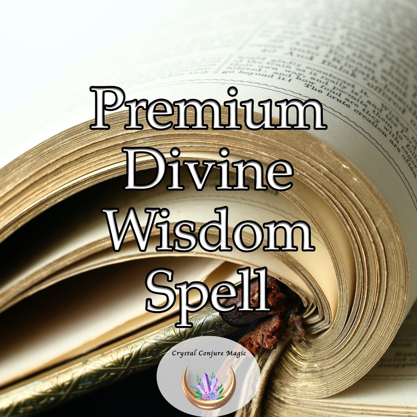 Premium Divine Wisdom Spell -  radiate with the enlightenment of the ancients, the sages, and the guardians of lost knowledge