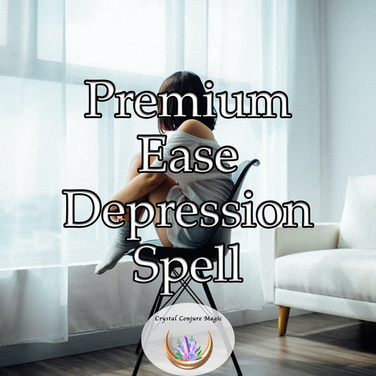 Premium Ease Depression Spell - dismantle the dark tendrils of despair; open the door to a life of happiness, fulfillment, and inner peace