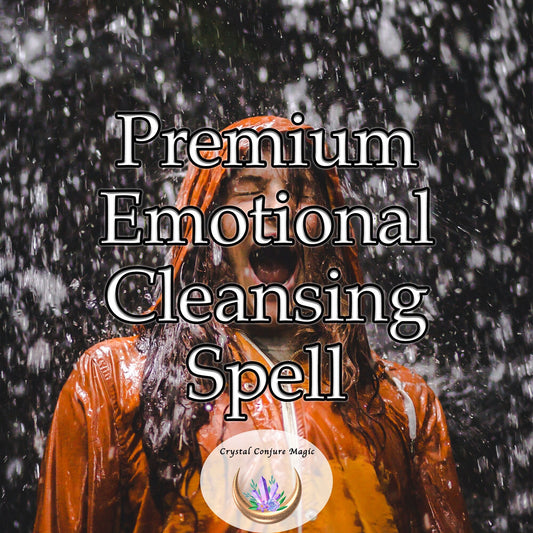 Premium Emotional Cleansing Spell - unearth inner emotional barriers, dissolve them, and usher in an era of emotional freedom and healing