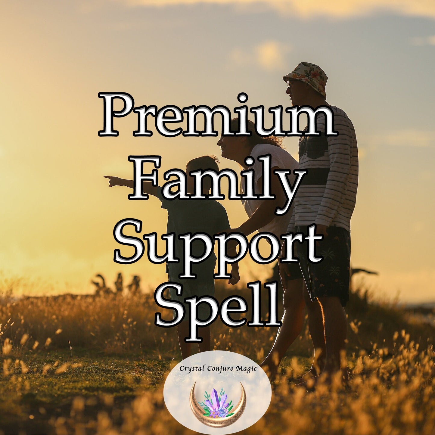 Premium Family Support Spell - love, understanding, and compassion in your family, stimulating amplified levels of support