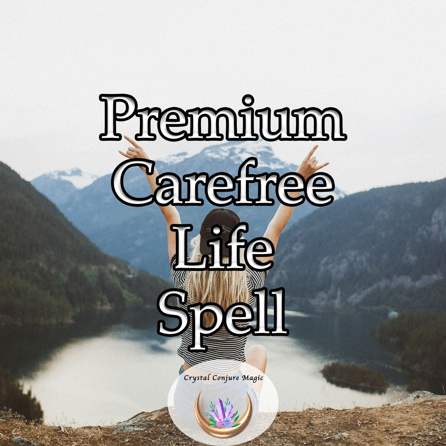 Premium Carefree Life Spell - embrace a worry-free existence and experience the pure joy of living freely