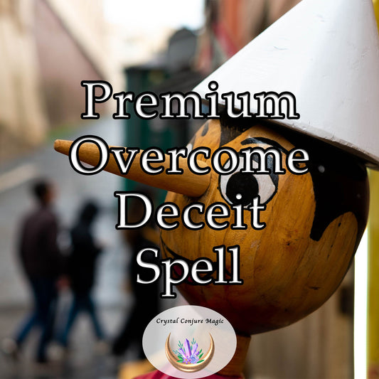 Premium Overcome Deceit Spell - a beacon guiding those lost in a labyrinth of lies toward the safety of honesty and integrity