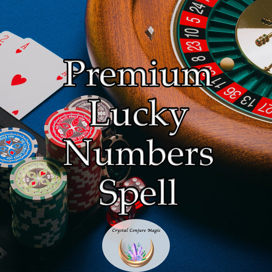 Premium  Lucky Numbers Spell  aligning your destiny with the lucky streaks of the universe.