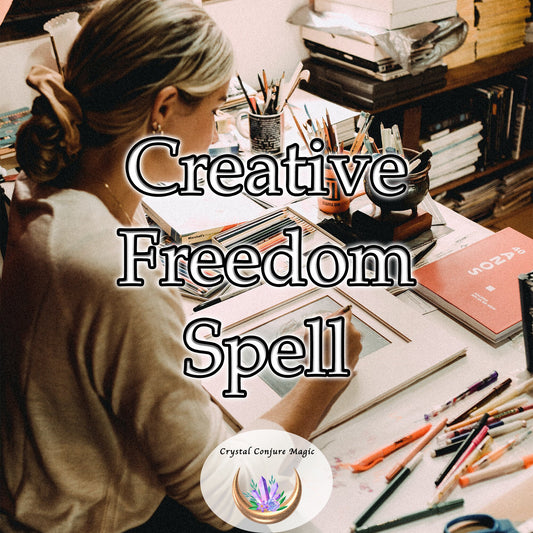 Creative Freedom Spell -   opens the floodgate of imagination, sparking unchartered territories of creative prowess.