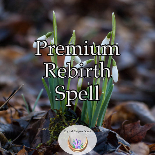 Premium Rebirth Spell -  amplifies your life force, reinstating the youthful energy that once radiated from within you.